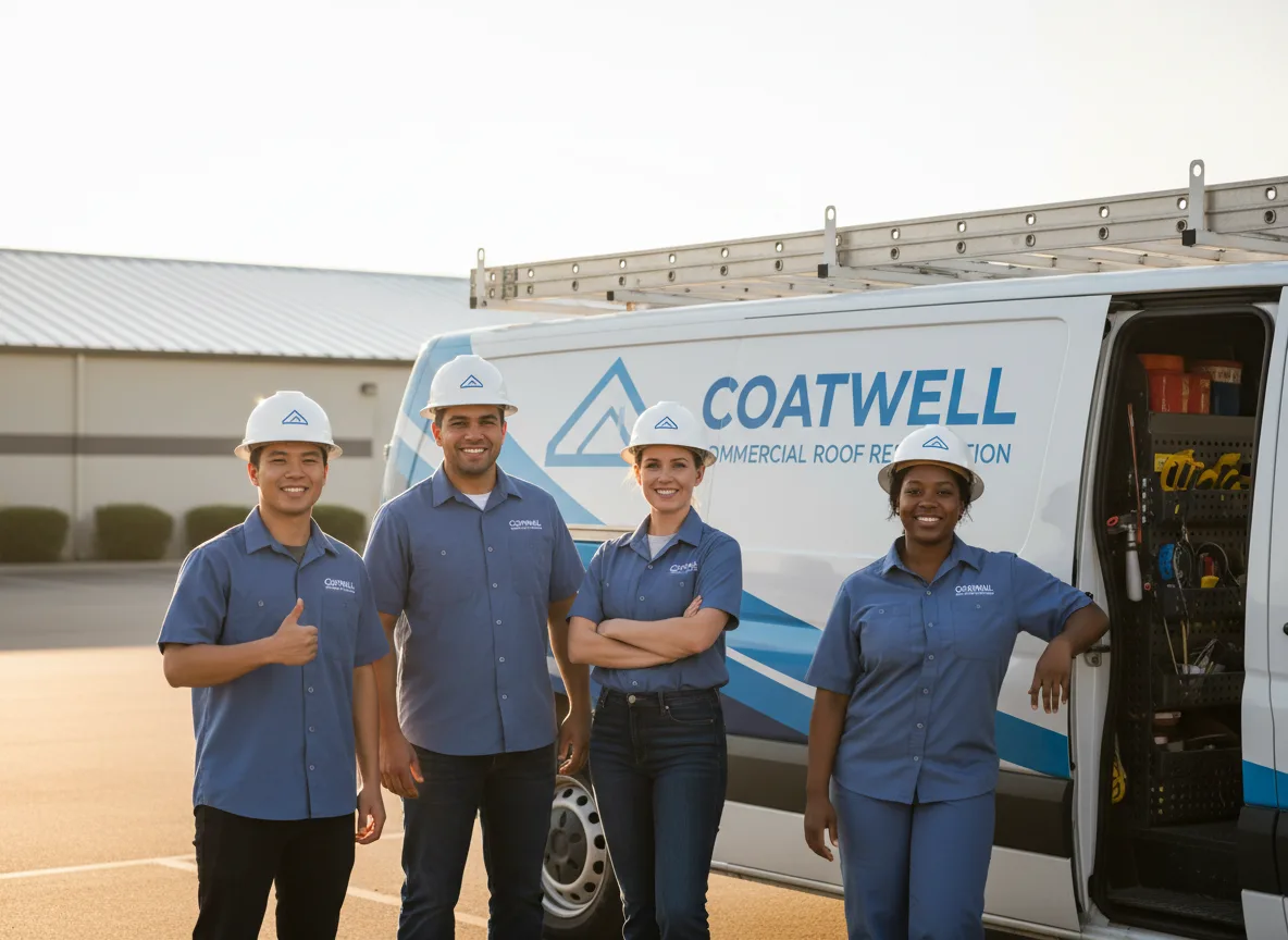 Commercial roof coating company in Cairnbrook, PA